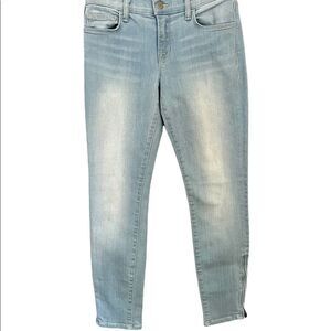 J. Brand Reflex Skinny Capri with ankle zips